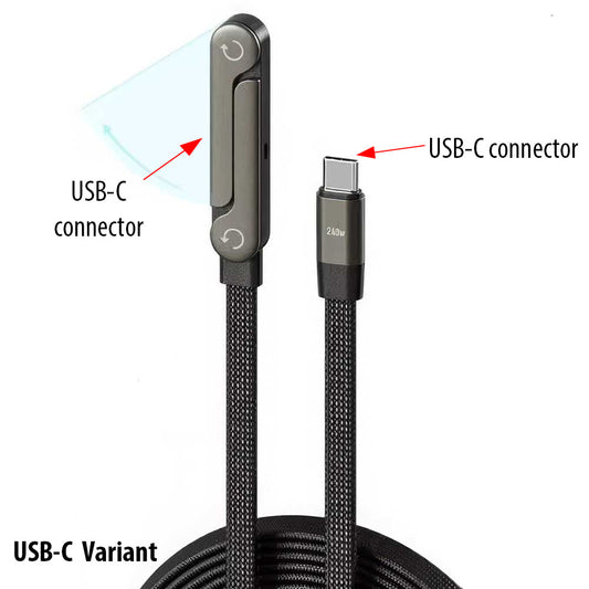 2-in-1 Invisible Stand Charging Cable 🔥 FLAT 50% OFF – LIMITED TIME OFFER 🔥