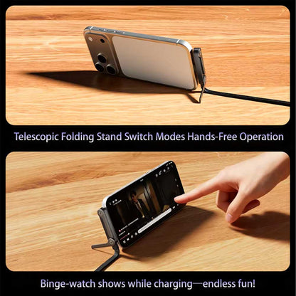 2-in-1 Invisible Stand Charging Cable 🔥 FLAT 50% OFF – LIMITED TIME OFFER 🔥